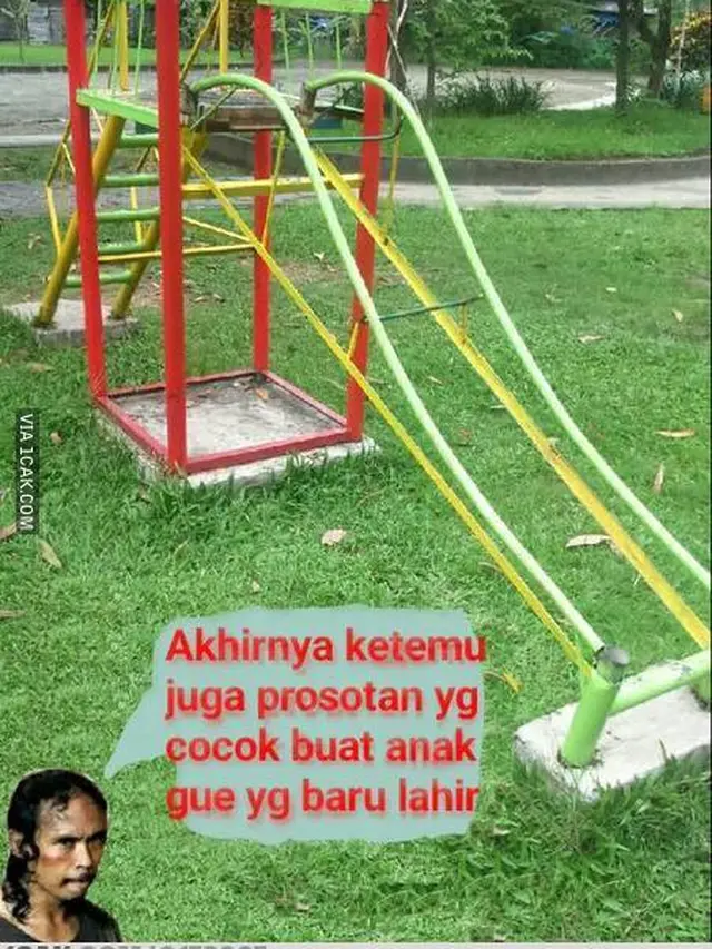7 Potret Tempat Bermain Anak yang Malah Bikin Bahaya Ini Kocak