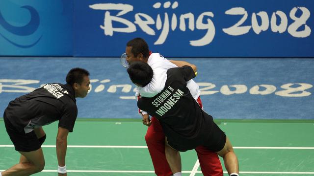 Sigit Pamungkas, pelatih Markis Kido dan Hendra Setiawan di Olimpiade Beijing 2008. 