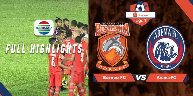 VIDEO: Highlights Liga 1 2019, Borneo FC Vs Arema FC 2-0