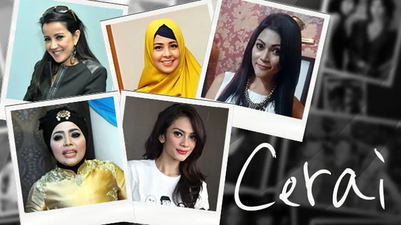 5 artis cerai