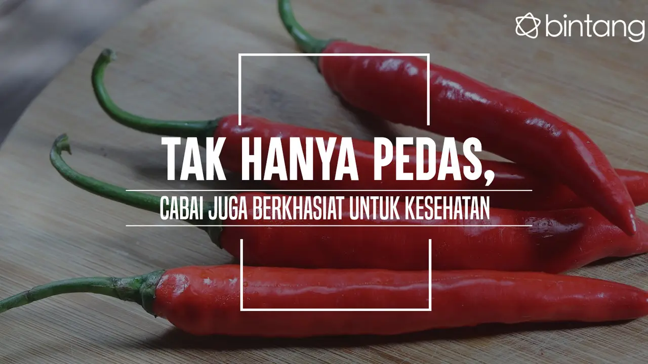Manfaat cabai. (Foto: Adrian Putra, Digital imaging: M. Iqbal Nurfajri/Bintang.com)