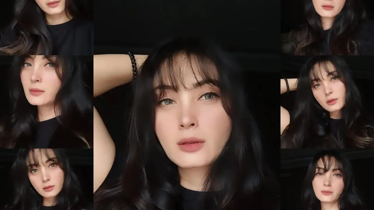 Gaya Della Puspita dengan Rambut Berponi, Makin Awet Muda di Usia 43 Tahun