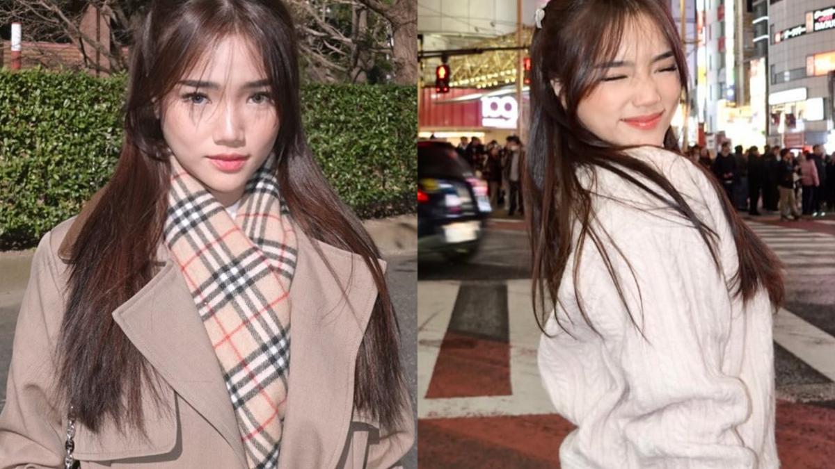 8 Potret Cantik Fuji Utami Liburan Tahun Baru di Jepang, Konsisten Tampil Kece dengan Rambut Double Half Ponytail