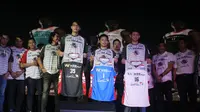 Tim Aspac Jakarta resmi diperkenalkan jelang perhelatan IBL 2017. (Bola.com/Andhika Putra)