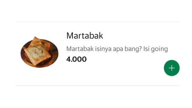 6 Deskripsi Makanan Gorengan di Ojek Online Ini Bikin Pelanggan Senyum Tipis