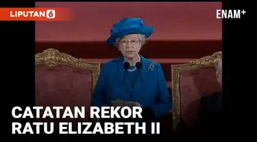 Ratu Elizabeth II telah memimpin kerajaan Inggris selama kurang lebih 70 tahun, rekor terlama dalam sejarah kerajaan Inggris. Berikut sejumlah rekor lain yang tercatat sepenjang kiprahnya sebagai penguasa Inggris.