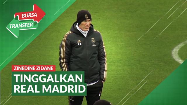 Berita Video Gagal Raih Trofi Musim Ini, Zinedine Zidane Mundur dari Real Madrid