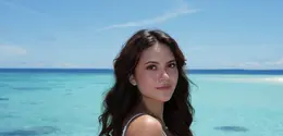 Marsha Aruan saat Liburan ke Maldives. [@aruanmarsha]