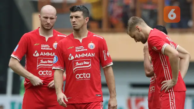 Pemain Persija Jakarta Michael Krmencik, Hanno Behrens, Ondrej Kudela