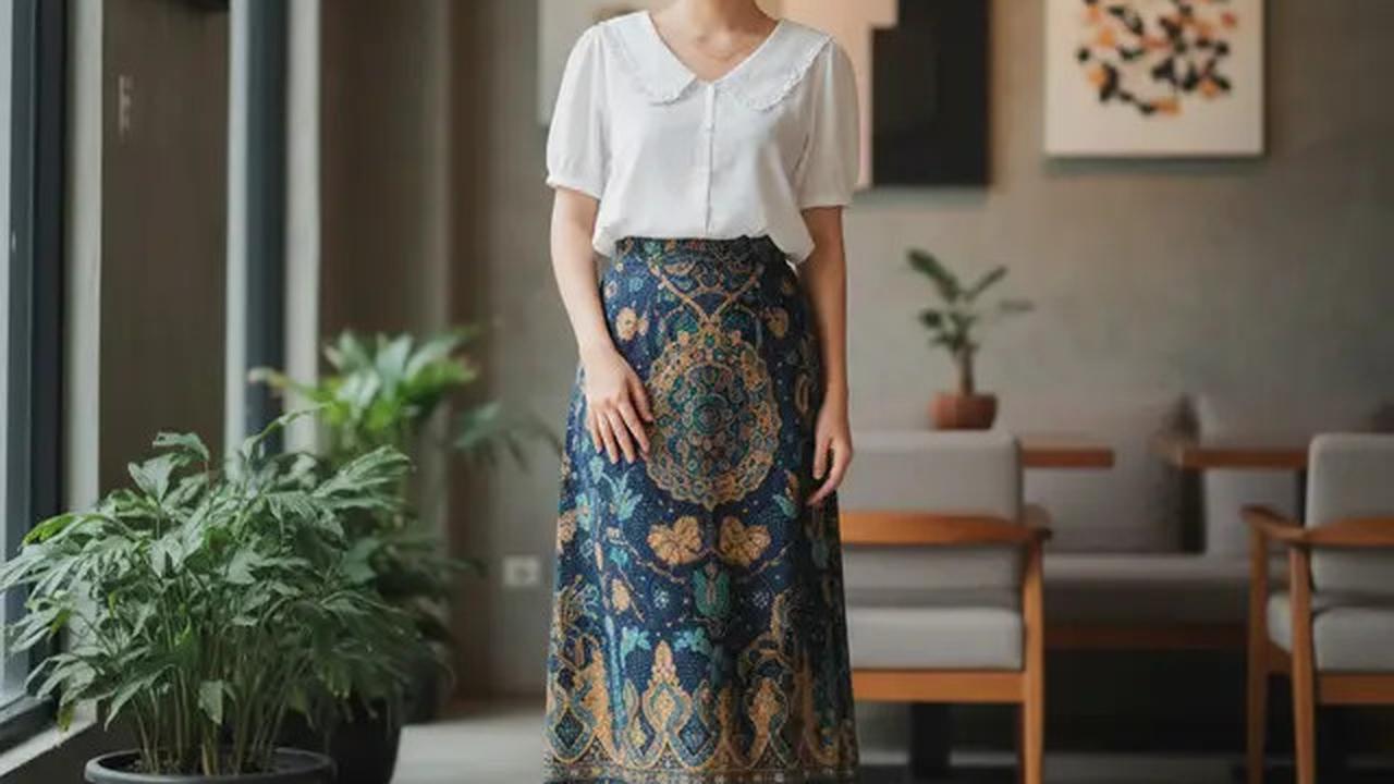 Rok Batik Midi Cocok dengan Baju Apa? Ini 9 Pilihan yang Bikin Penampilan Makin Stylish