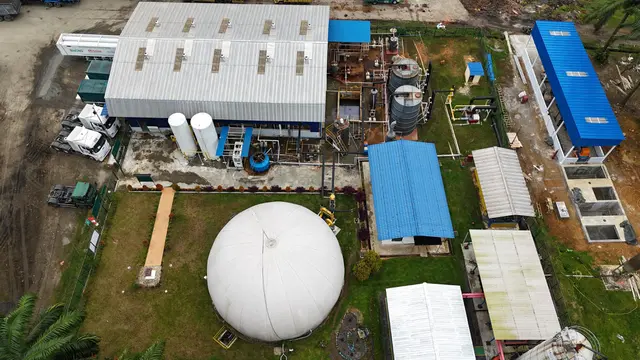 PLN mengoperasikan co-firing Bio Compressed Natural Gas (BioCNG)