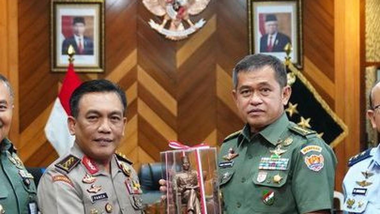 Dua Putra Batak Jenderal TNI Polri Bertemu, Sama-Sama Marga Simanjuntak dan Berkarier Moncer