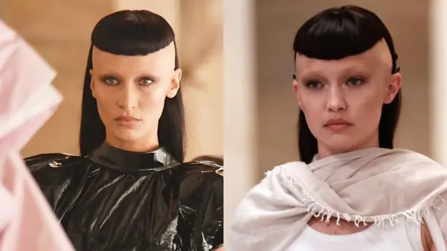 Gigi dan Bella Hadid Tampil Dramatis dengan Rambut Dicukur di Fashion Show Marc Jacobs, Nyaris Tak Dikenali