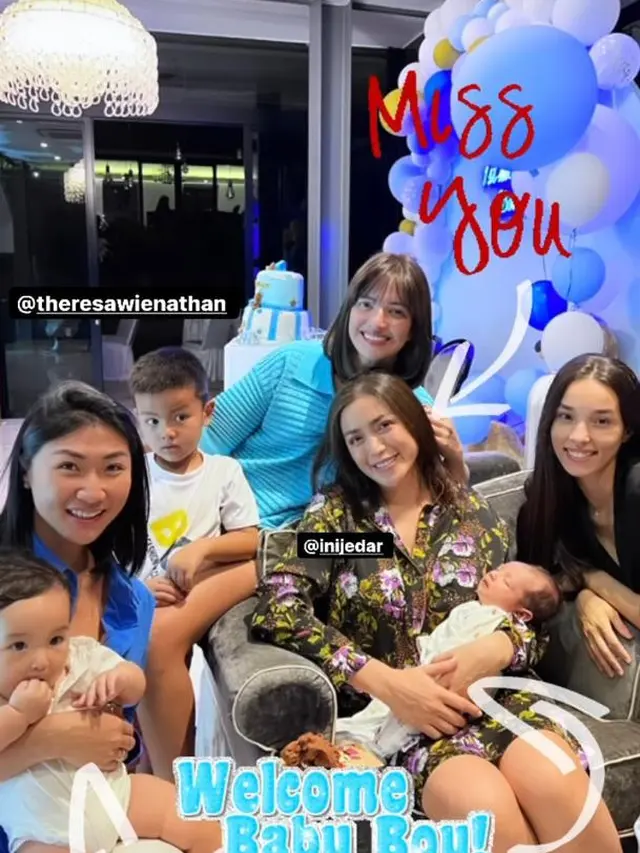 8 Potret Gaya Jessica Iskandar Berbalut Dress Rayakan Satu Bulan Baby Don, Meriah Dihadiri Titi Kamal hingga Nia Ramadhani