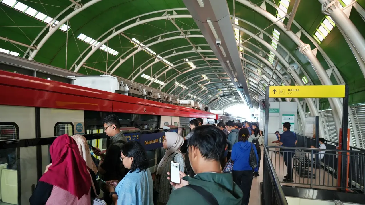 Layanan LRT Jabodebek pada Juli 2025. (Dok KAI)