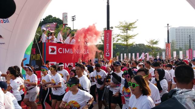Bintangbola - Penuh Warna dan Kegembiraan di The Color Run 2019