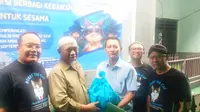 Bobby The Cat Gelar Aksi Sosial di Jakarta, Bagikan Sembako ke Warga di Hari Amal Internasional