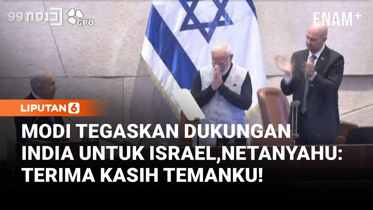 Isi Pidato Modi di Knesset, Tegaskan Dukungan India untuk Israel dan Inisiatif Damai Gaza