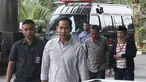 Terpidana Tubagus Chaeri Wardana atau Wawan dan Fuad Amin tiba di Gedung KPK, Jakarta, Senin (22/10). Keduanya menjadi saksi untuk tersangka mantan Kalapas Sukamiskin Wahid Husein. (Liputan6.com/Herman Zakharia)
