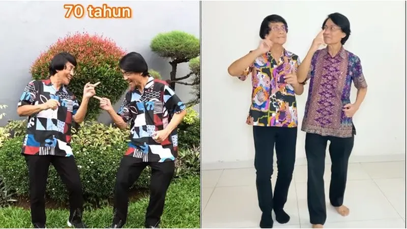 6 Potret Kebersamaan Kak Seto dan Saudara Kembarnya, Bikin Video Joget Bareng