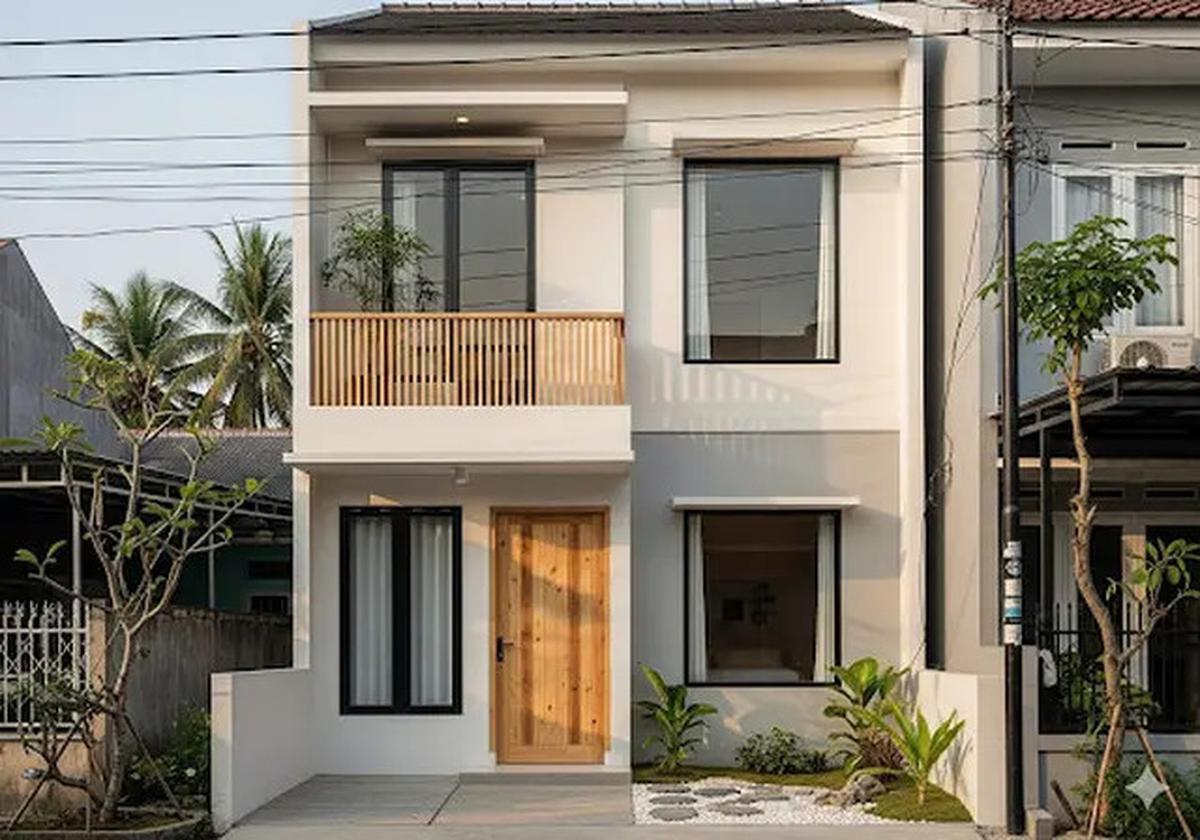 10 Inspirasi Rumah Sederhana 5x8 Meter 2 Lantai 2 Kamar yang Nyaman dan Elegan