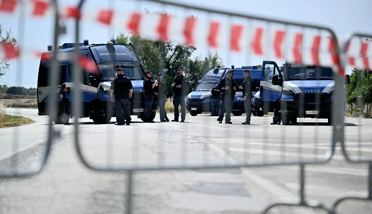 Konferensi Tingkat Tinggi (KTT) G7 akan berlangsung pada 13-15 Juni 2024. (Filippo MONTEFORTE/AFP)