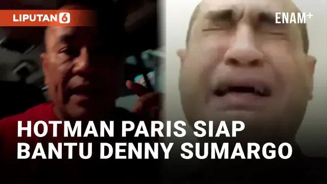 Hotman Paris Siap Bantu Denny Sumargo Perihal Video Viral Ferry Irawan