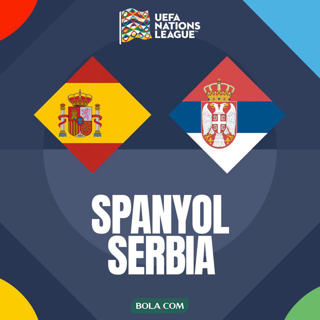 UEFA Nations League - Spanyol Vs Serbia