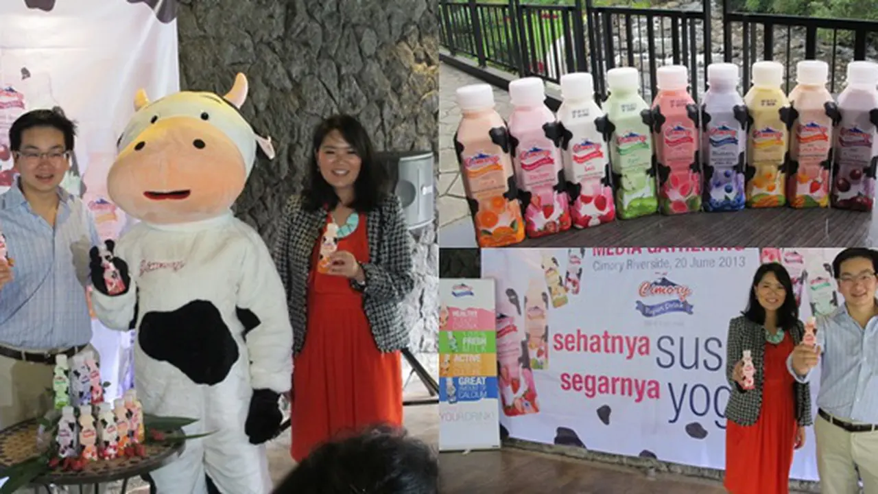 “Sehatnya Susu, Segarnya Yogurt ada dalam Cimory Yogurt Drink”