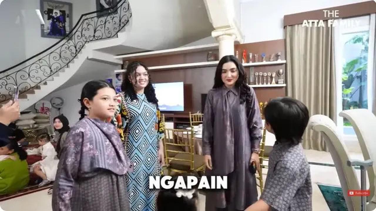 6 Potret Keakraban Amora Lemos dan Arsy saat Buka Puasa di Rumah Krisdayanti