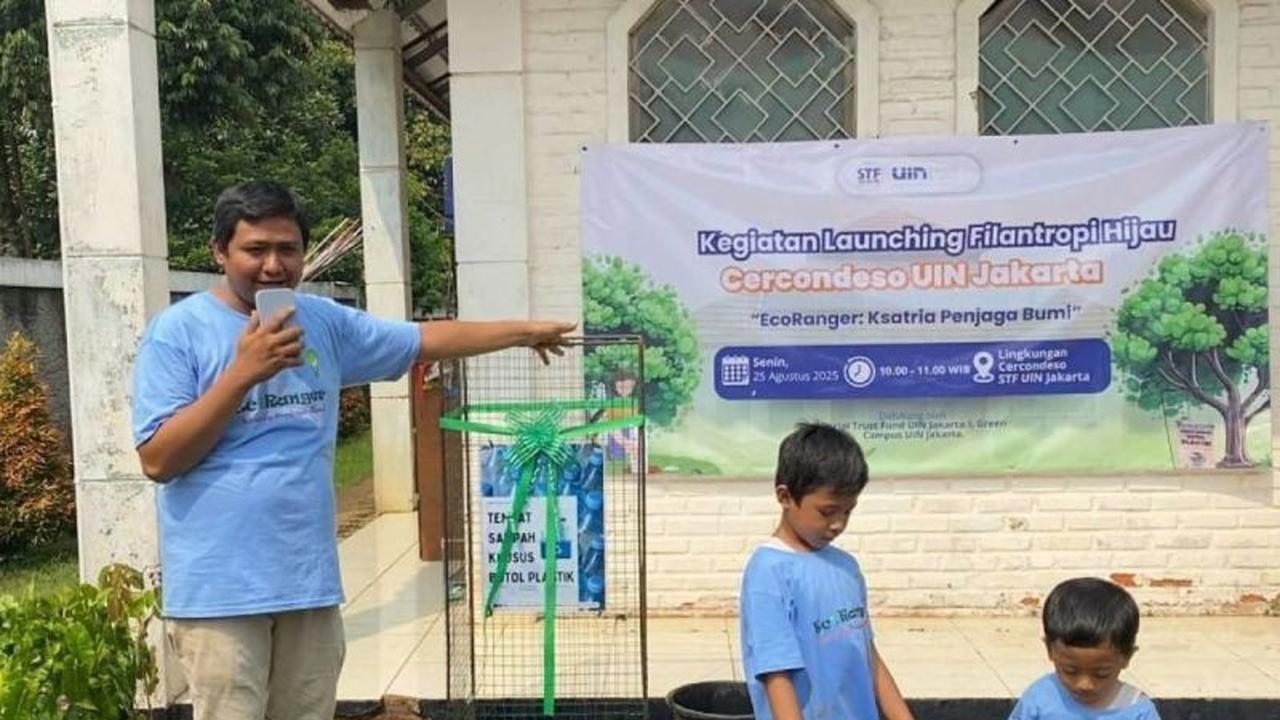 Filantropi Hijau UIN Jakarta: EcoRanger Ksatria Penjaga Bumi Ajak Warga Peduli Lingkungan Lewat Program Berkelanjutan