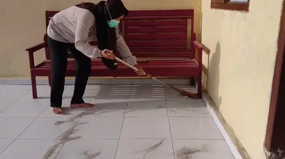 Dampak Abu Vulkanik Anak Krakatau di Pulau Sebesi