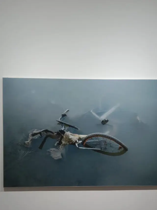 Salah satu gambar yang ditampilkan di pameran.