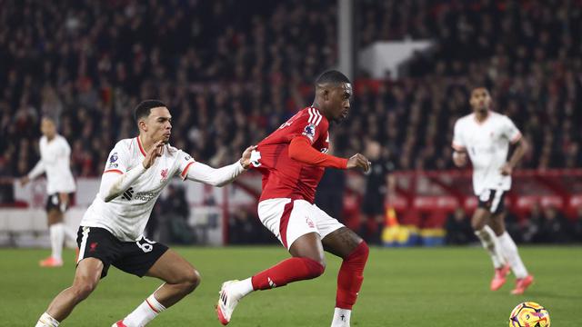 Nottingham Forest vs Liverpool, Premier League