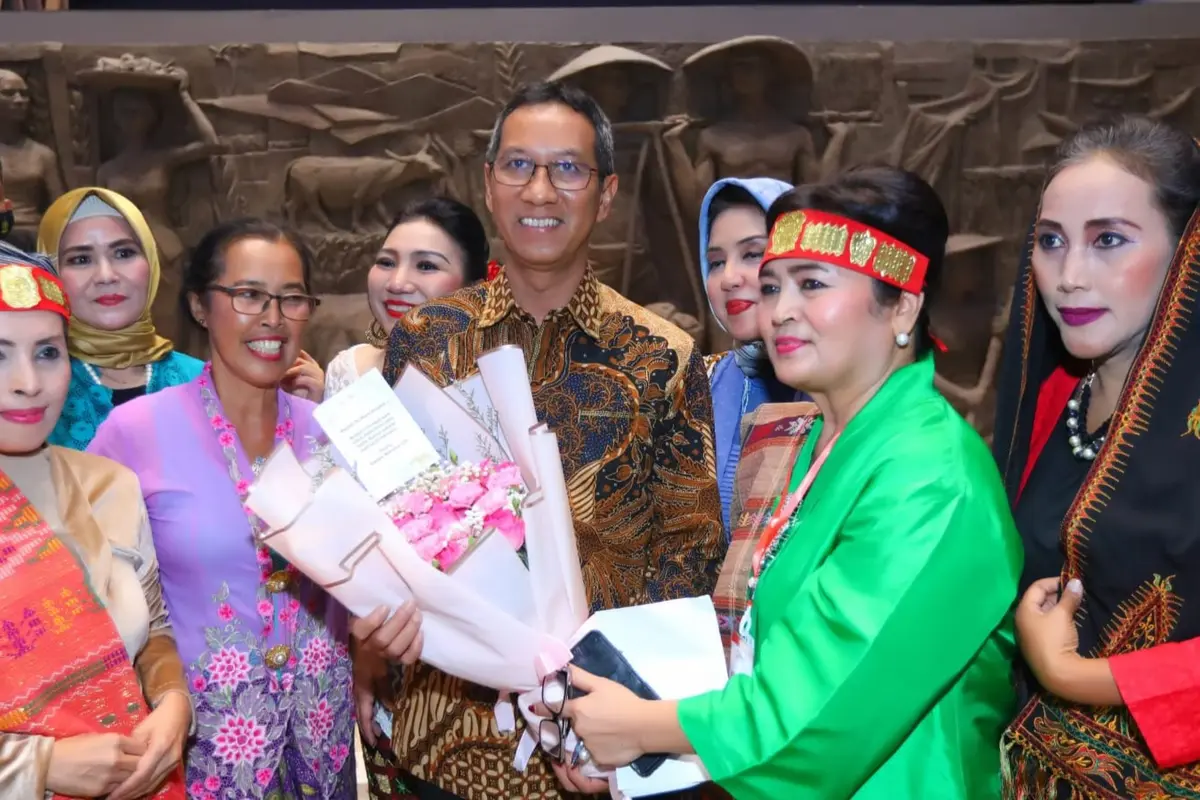 Acara “Kebaya, Welcome G20” di Sarinah, Jakarta.