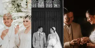 Memutuskan menikah, sederet artis ini memiliki cincin nikah elegan yang bisa dijadikan inspirasi [instagram/kaesangp - miktambayong - chelseislan]