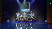 Wujud motor terbaru Valentino Rossi dan Maverick Viñales (Dian/ Liputan6.com)