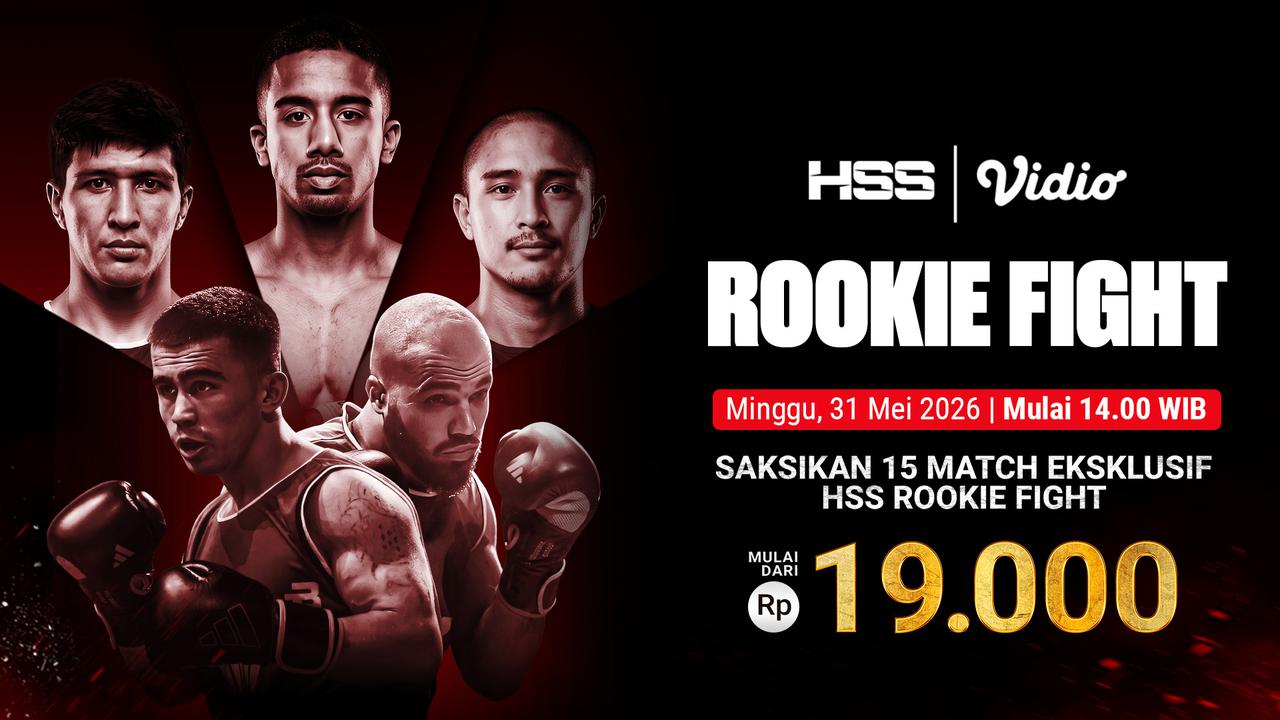 Siaran Langsung HSS Rookie Fight Akhir Pekan Ini di Vidio