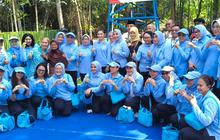 Potret Selvi Blusukan ke Sragen Bareng Istri Kabinet Indonesia Maju Resmikan Bantuan Sumur Bor