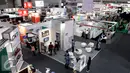 Suasana pameran Jakarta International Logistics Summit and Expo (JILSE) 2016 yang digelar Direktorat Jenderal Bea dan Cukai Kemenkeu di Jakarta, Jumat (21/10). (Liputan6.com/Johan Tallo)