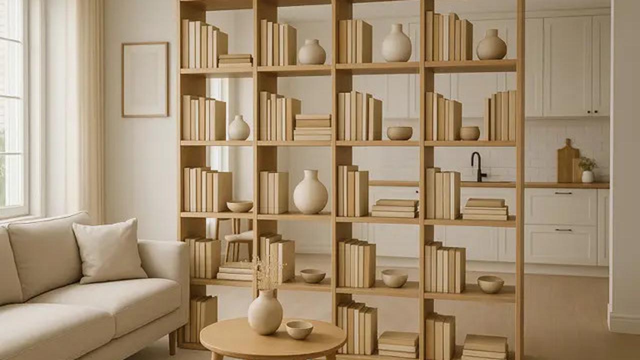 5 Inspirasi Desain Sekat Ruang Tamu dan Dapur yang Estetis, Cocok untuk Rumah Modern 2025