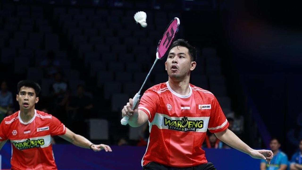 Drama Comeback: Sabar/Reza Lolos 16 Besar Hylo Open 2025 Usai Nyaris Kalah di Gim Pertama