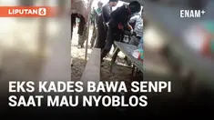 Geger! Mantan Kades Bawa Senpi dan Sajam saat Mau Nyoblos