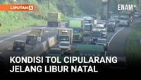 Dua Hari Jelang Natal, Tol Cipularang Mulai Dipadati Kendaraan