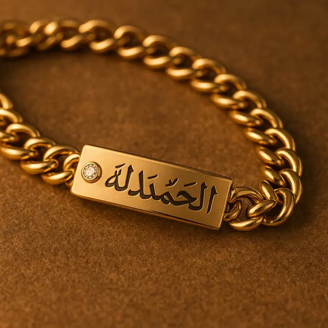 Gelang emas islami 3