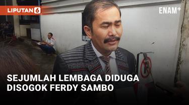 Ferdy Sambo Diduga Suap Lembaga untuk Mainkan Isu Pelecehan Seksual