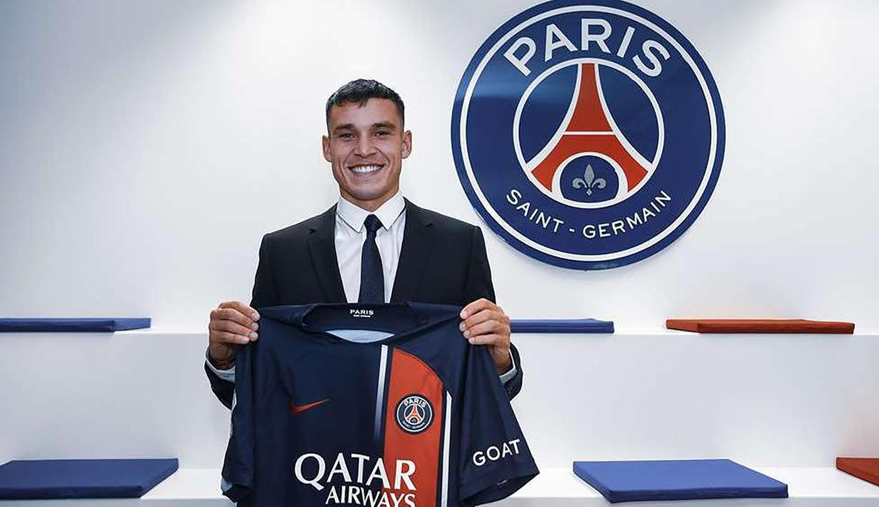 Manuel Ugarte didatangkan PSG dari Sporting Lisbon dengan nilai transfer 60 juta Euro atau setara Rp1,01 triliun dengan durasi kontrak selama 5 tahun hingga 30 Juni 2028. (psg.fr)