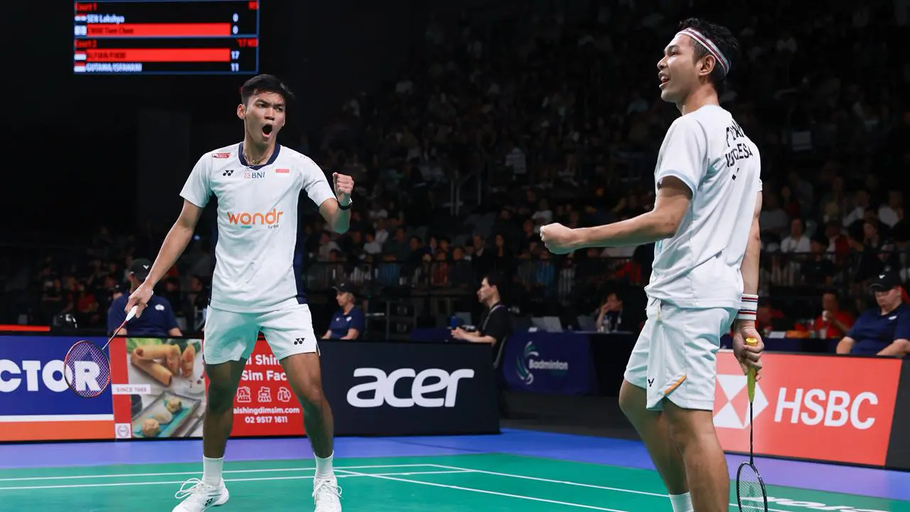 Fajar Alfian/Muhammad Shohibul Fikri - Australian Open 2025 - Bulu Tangkis