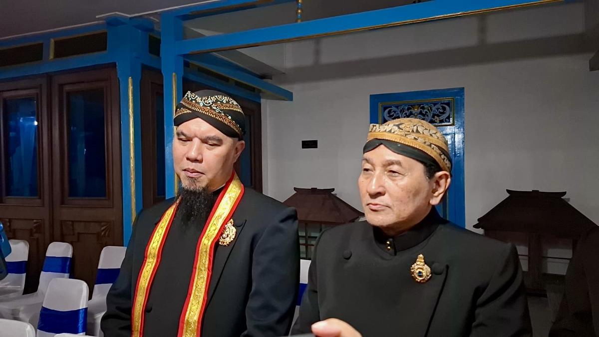 Ahmad Dhani Dianugerahi Gelar Bangsawan Kanjeng Pangeran oleh Keraton Solo