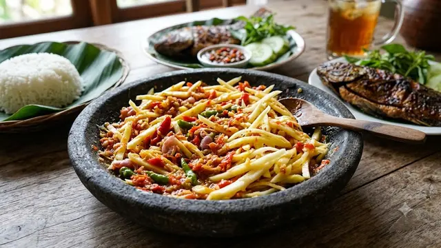 Cara Membuat Sambal Mangga Tetap Renyah